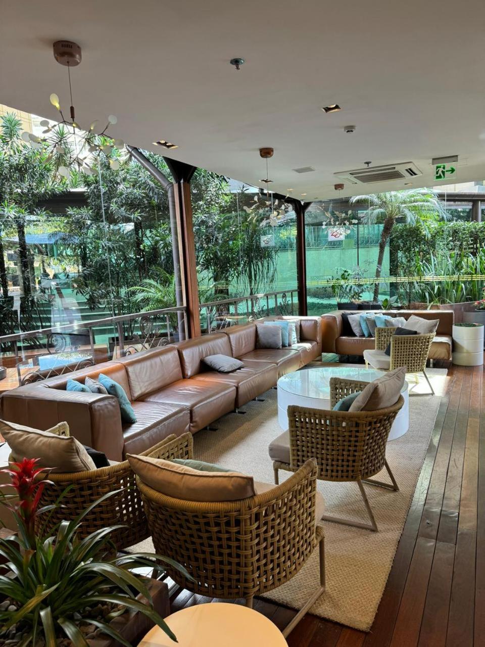425 Flat Hotel Ibirapuera A 5M Do Shopping Apt Particular São Paulo Eksteriør billede