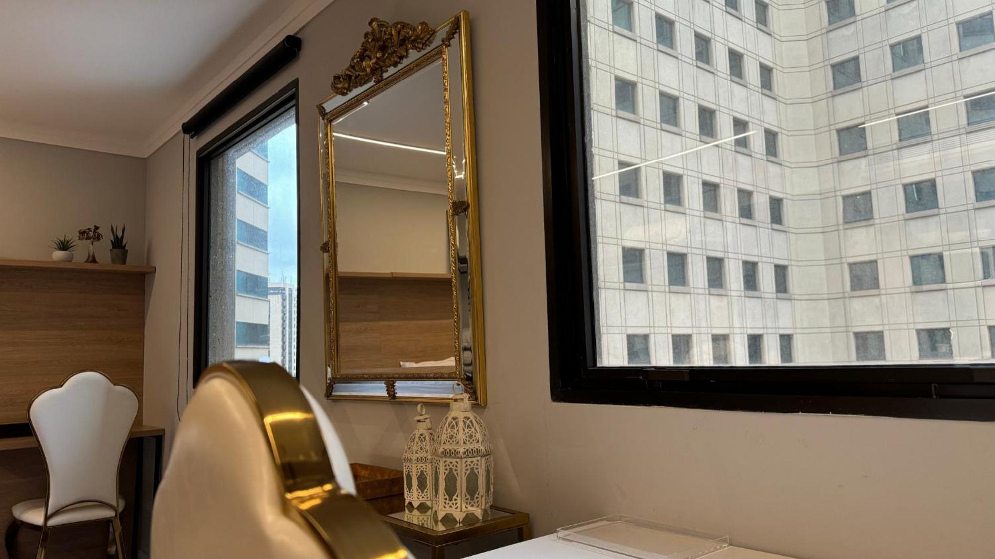 425 Flat Hotel Ibirapuera A 5M Do Shopping Apt Particular São Paulo Eksteriør billede